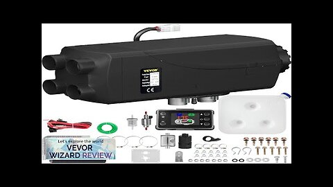 VEVOR 8KW Diesel Air Heater Muffler Diesel Heater 12V 10L Tank Diesel Review