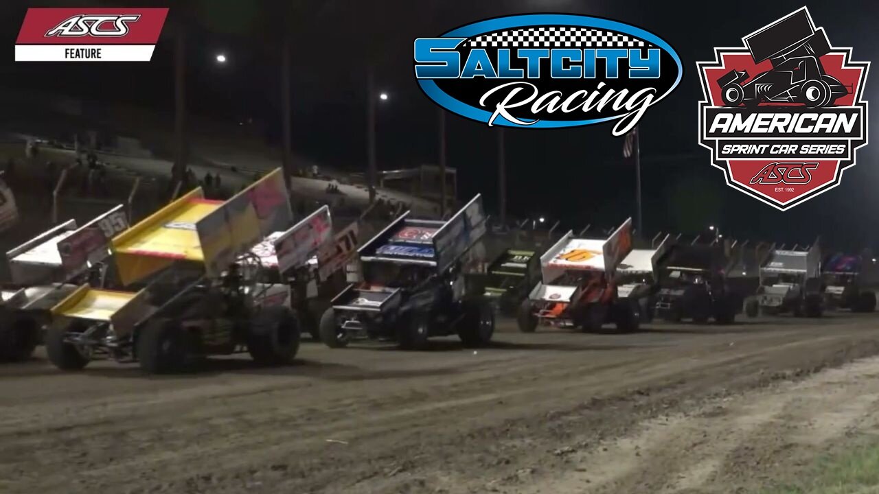 American Sprint Car Series At Salt City Raceway (10/10/2025)