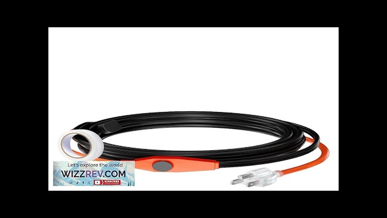 Pipe Heating Cable 9FT 7W/FT Heat Tape for Pipes with Built-in Thermostat Review