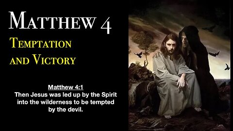 ** Matthew 4 - Temptation and Victory ** | Grace Bible Fellowship Monmouth County | Sermons