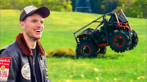 My Remote Controlled Fourwheeler is Insane