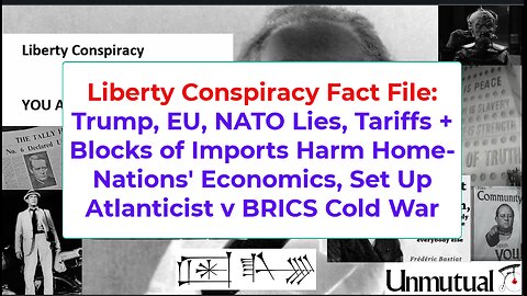Fact File: Trump, EU, NATO Lies, Trade Blocks, Set Up New Cold War