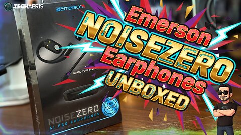 Emerson NOISEZERO AI Earphones UNBOXED