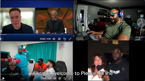 Adin Ross, Cuffem & N3ON 6ix9ine Stream: The Desirable Truth; Elon Optimus Robots