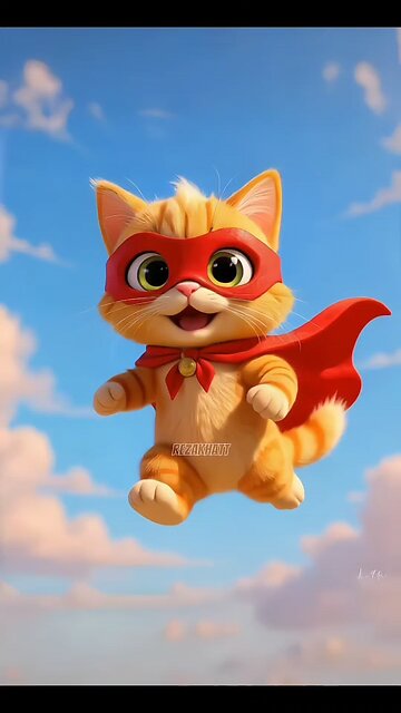 He believes he can fly…and honestly, we kinda believe it too!