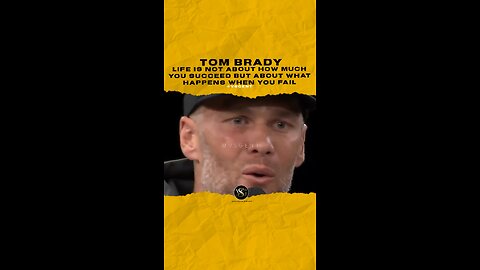 Life is not about how much you succeed but about what happens when you fail