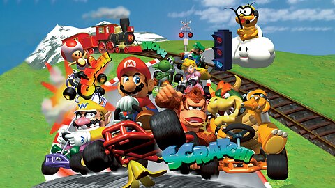 Wario’s Wild Ride! Mushroom & Flower Cup Madness – Mario Kart 64