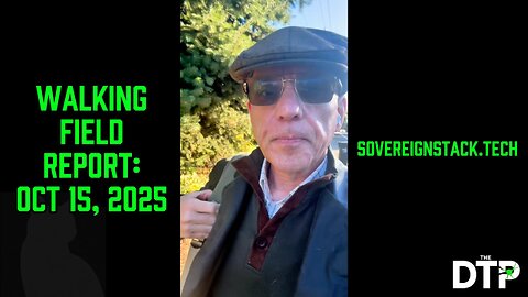 Field Report 001 — Stay Sovereign | Oct 15 2025