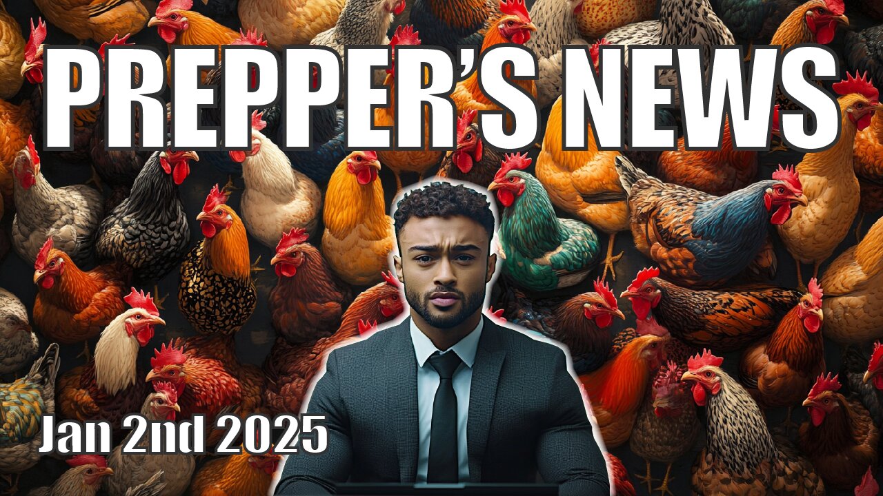 Prepper's News: Bird Flu Pandemic Risks, Election Interference, and Treasury Hack (January 2, 2025)