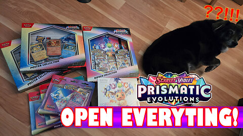 Open Everyting Prismatic Evolutions And Get a Banger!