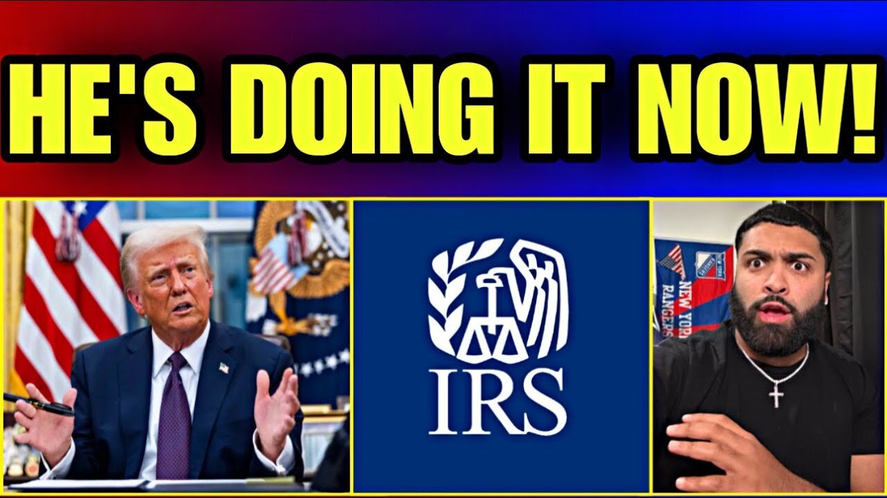 Trump Is Making Huge Announcements About Abolishing The Irs Right Now! The Crowd Goes Wild.