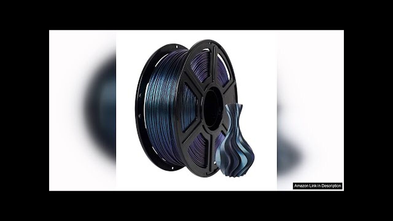 FLASHFORGE PLA Filament 1.75mm +/- 0.02mm Burnt Titanium, Color Changeable 3D Printer Review