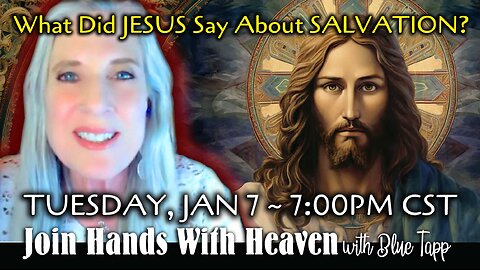 Blue Tapp LIVE! Are You Saved? What Did JESUS Say About Salvation?