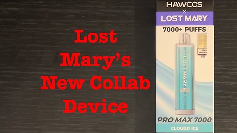HAWCOS x Lost Mary Pro Max 7000 unboxing review