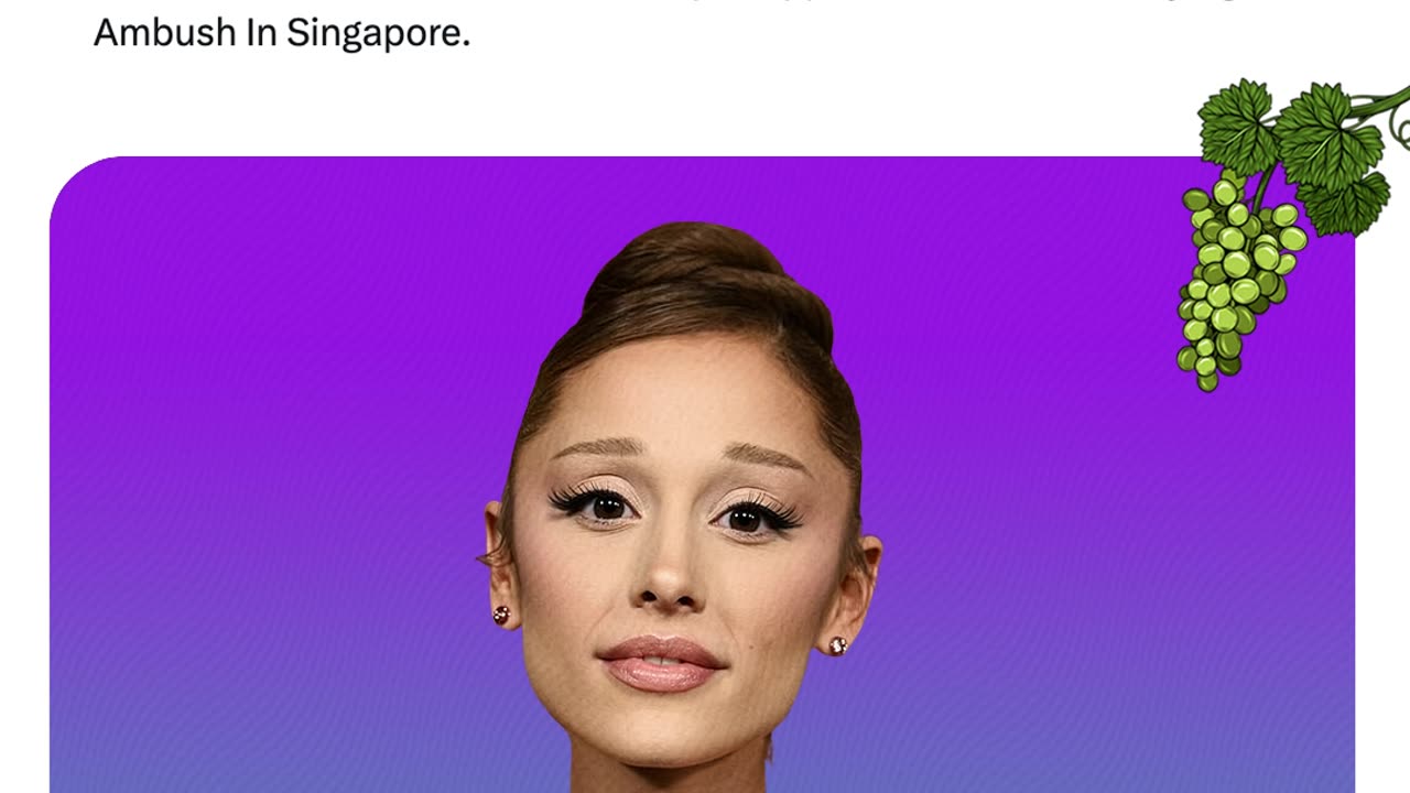 Ariana Grande Makes First Red Carpet Appearance Since Terrifying Fan Ambush In Singapore.