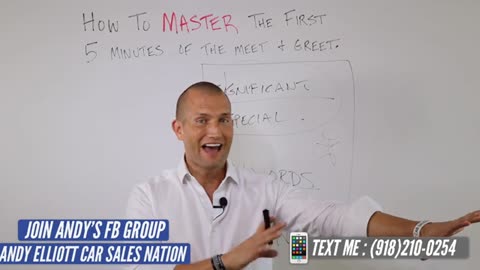 Car Sales Training: Mastering the First 5 Minutes of the Meet & Greet