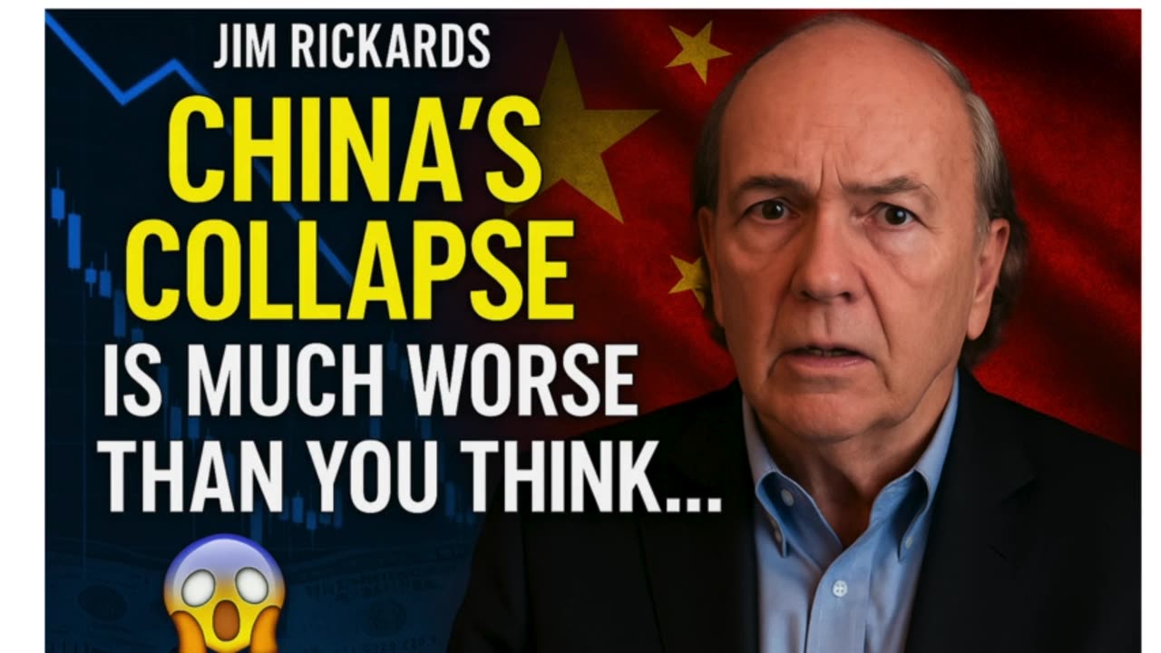 😱 Jim Rickards Warns: The China Crash Will Shock the World