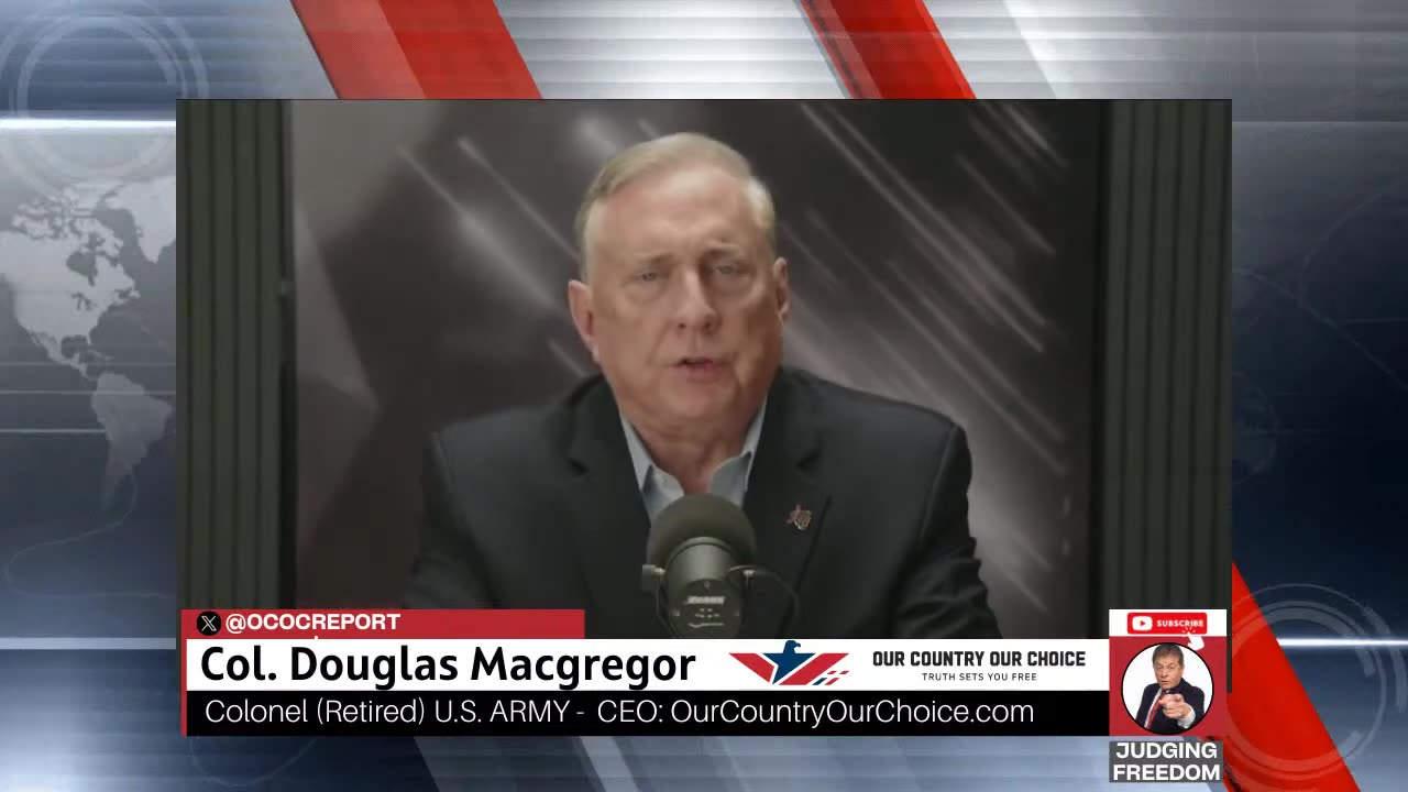 COL. Douglas Macgregor : Egypt Ready for War with Israel.