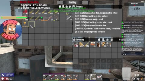 Crayon Eater's Paper World | 7 Days to Die PermaDeath