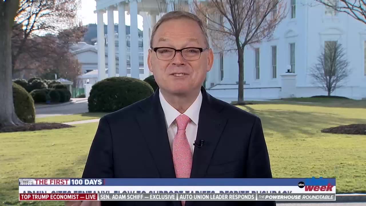 'So there is a trade war': Trump adviser busted after insisting tariffs are 'drug war'