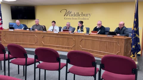 Middlebury Town Council 2/3/25 - Water System Report|Short Term Renatl Ord