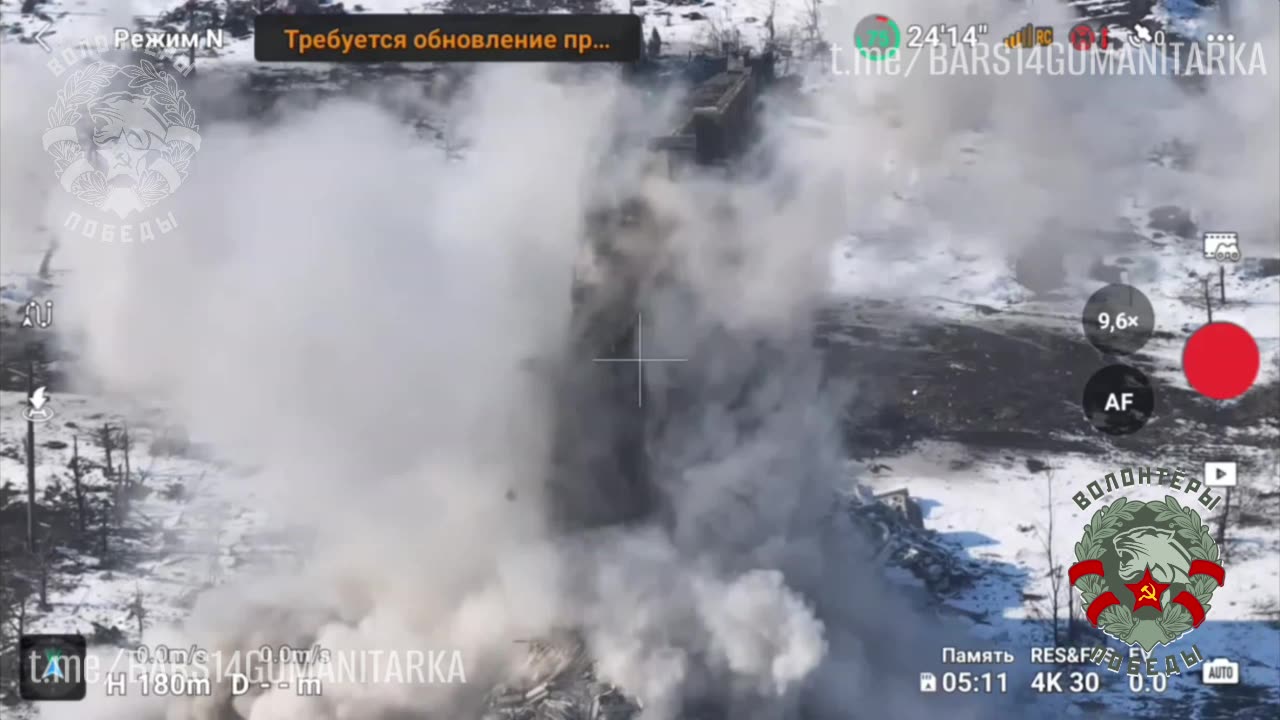 Shelling by Russian Forces