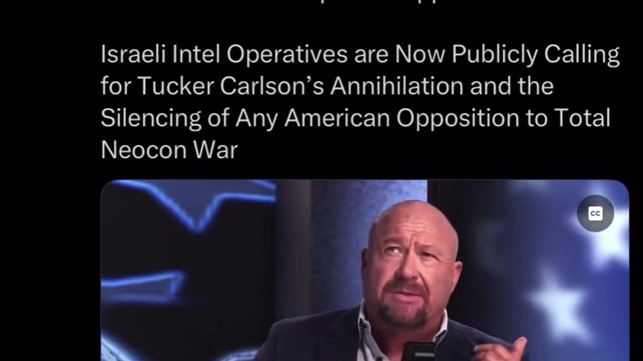 Politics - 2025 Alex Jones Israel Benjamin Netanyahu Jews Looking To Take Out MAGA America