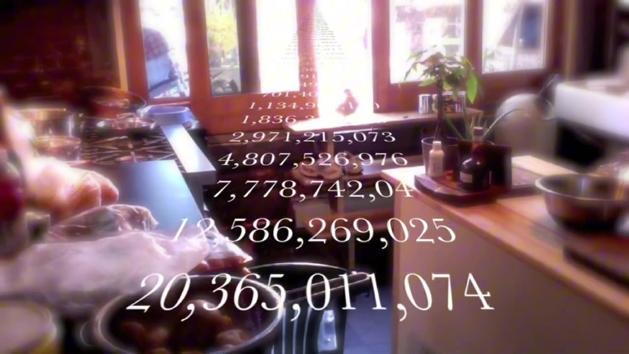 Fibonacci sequence. Hide and seek by Imogen Heap -Olive