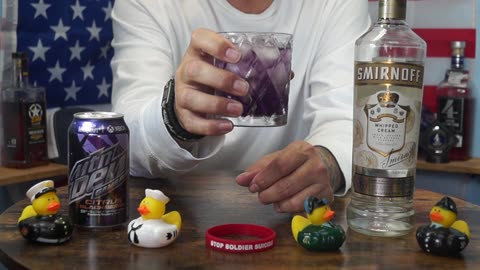 Frank Pine - Smirnoff Whipped Cream Vodka & Mtn Dew Citrus Blackberry