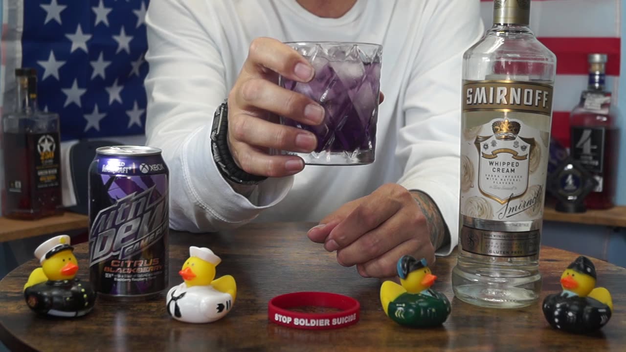 Frank Pine - Smirnoff Whipped Cream Vodka & Mtn Dew Citrus Blackberry