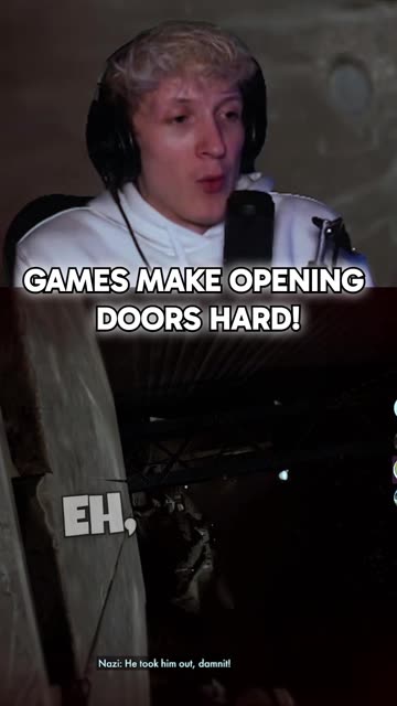 Rage quitting over a DOOR?!