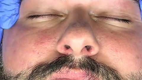 Beard, Nose & Eyebrow Waxing with Sexy Smooth Purple Seduction | @debbietheesthie Tutorial 
