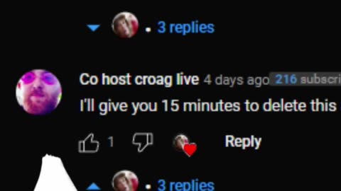 Aiden / Croag threatens to Rape TiBBzTV