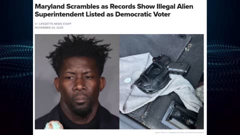 MARYLAND DEMS SCRAMBLE RECORDS SHOW ILLEGAL ALIEN A REGISTERED DEMOCRAT VOTER