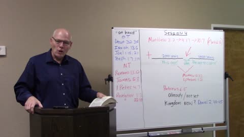 Session #4 End Times/Prophecy Lecture - Matthew, part 2