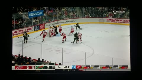 DET vs MIN - Red Wings Win 3-2