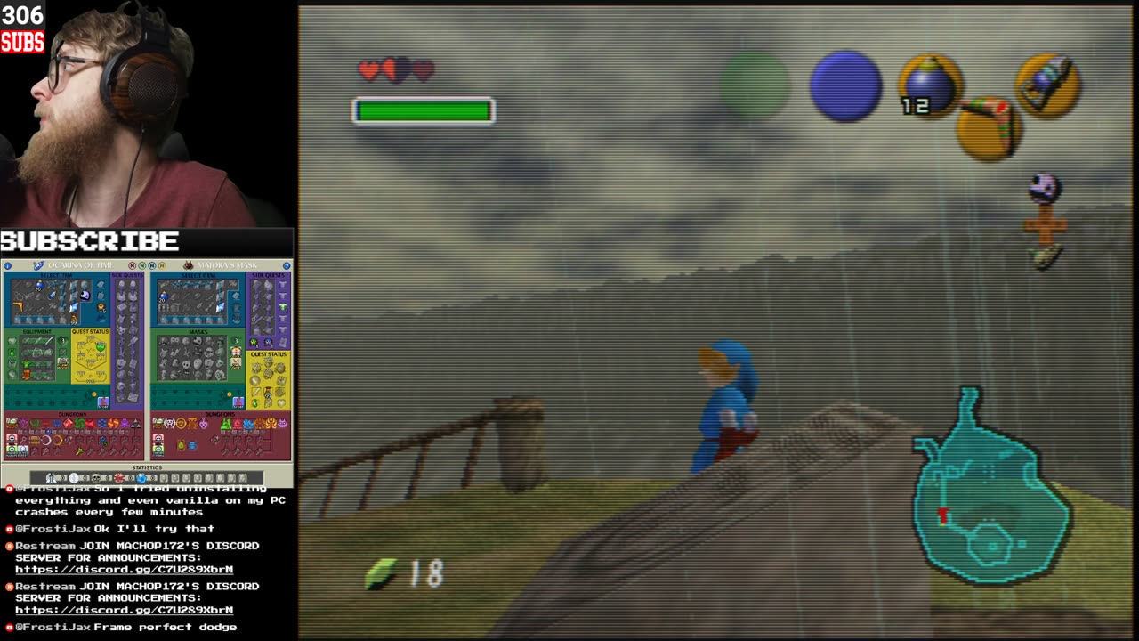 🔴 PART 1!!! Zelda Ocarina of Time/Majora's Mask Combo Randomizer! Actual N64 Hardware!! 1440p!