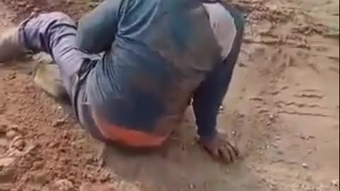 thinks he could stop a tractor