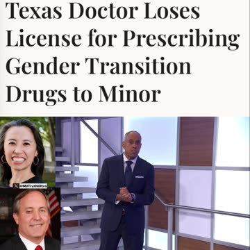 Texas Doctor Surrenders License After Lawsuit for Providing Transgender Drugs to Kids**