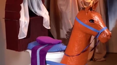 Saddle up for this bathroom glow-up! 🤠🚽