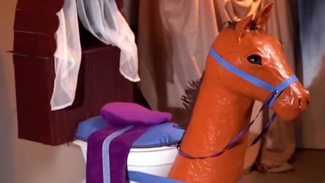 Saddle up for this bathroom glow-up! 🤠🚽