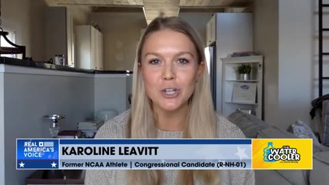 karoline leavitt Joins 'The Water Cooler' to Discuss Biological Men in Women's Sports