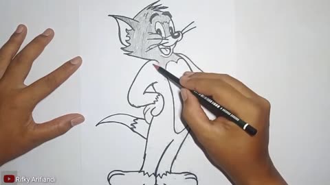 How to color tom and jerry cartoon ||Cara mewarnai kartun TOM and JERRY
