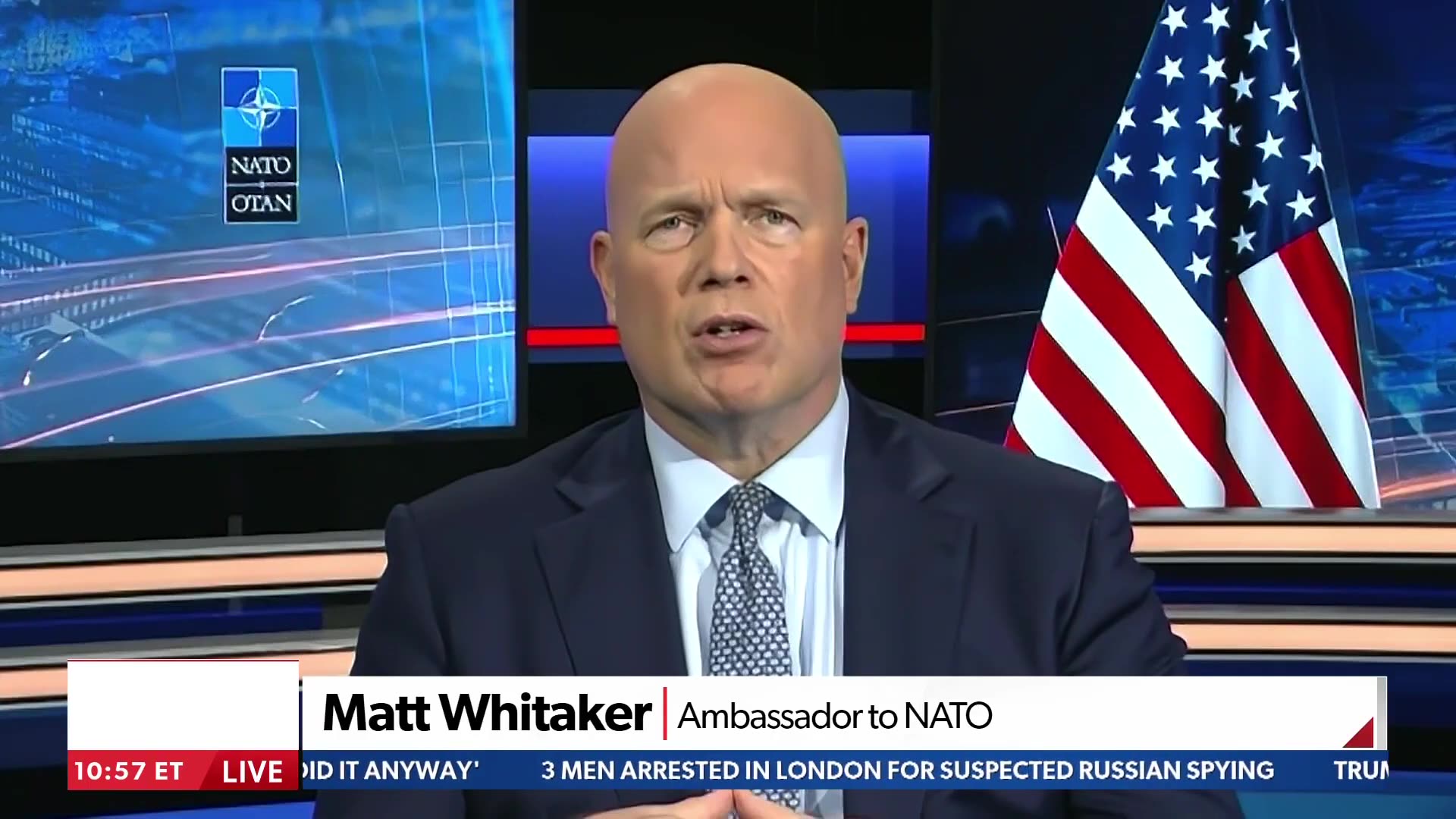 NATO Amb. Matt Whitaker | President Trump still holds all the cards with Putin