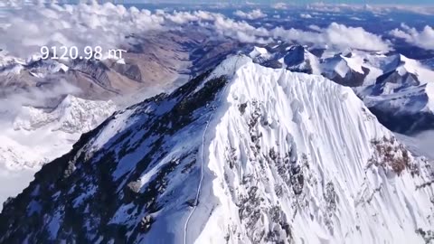 🤯✨ Drone Views of Mount Everest's Majestic Peak! | FeedMyCuriosity