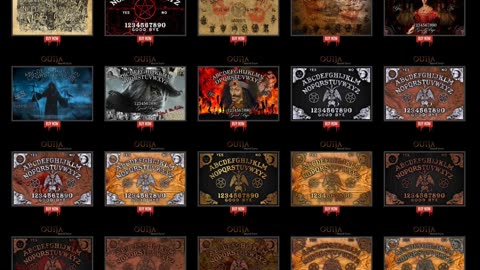 Ouija Boards at QuittingHeaven.com 100 Designs to Choose From Link Below