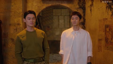 azan & Song Ran the white olive tree azan and his friend talk while walking episode 9