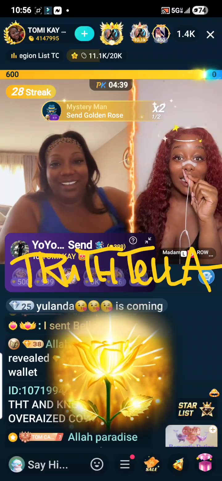 QUEEN TOMIKAY VS. MADAM LO SATURDAY MORNING BANGOUT 10/11/25