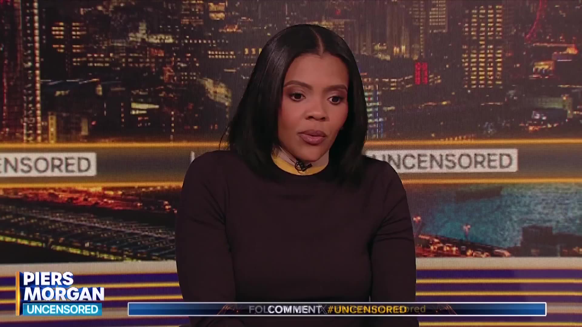 Candance Owens making Piers Morgan speechless.