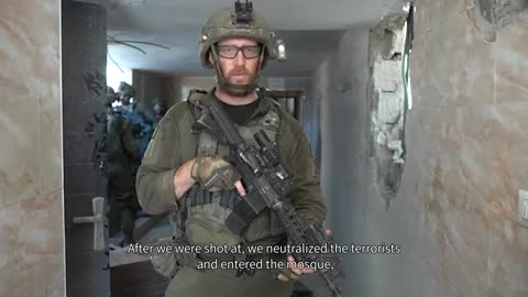 A video announcement by LTC Ronen, a battalion commander in the Nahal